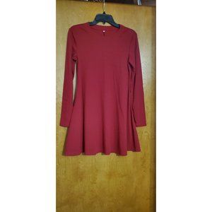Burgundy Dress